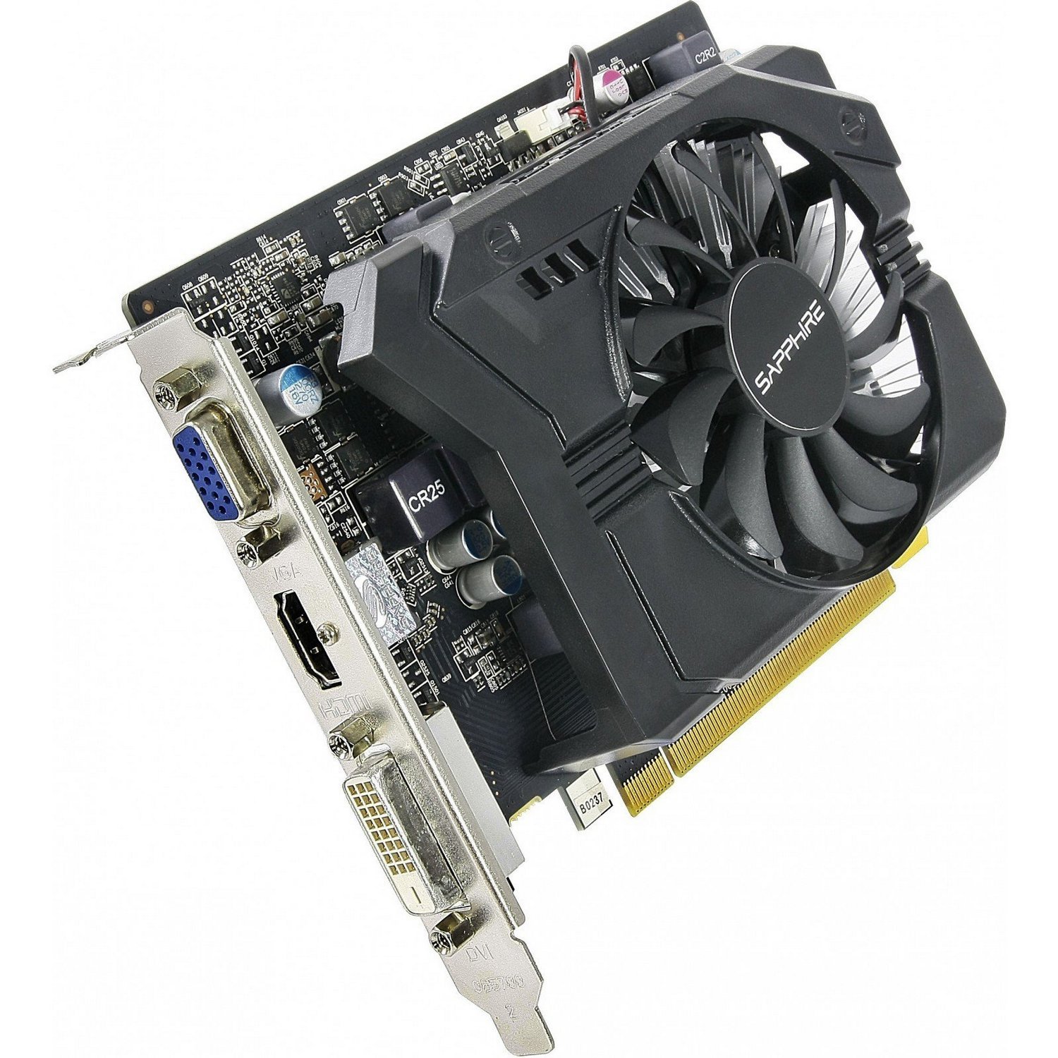 Продать Видеокарта Sapphire Radeon R7 250 1024MB (11215-99-90G FR) Factory  Recertified по Trade-In интернет-магазине Телемарт - Киев, Днепр, Украина