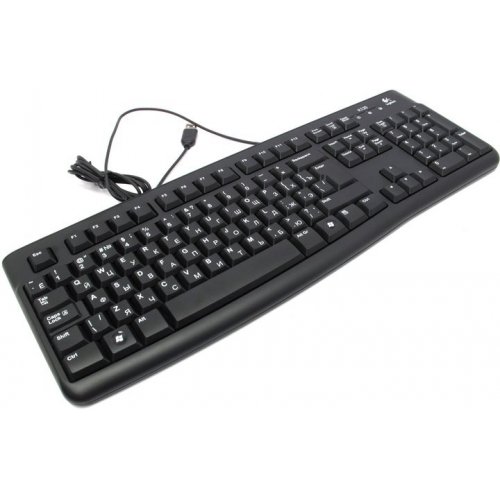 Клавіатура Logitech Keyboard K120 ru USB (920-002522) (БУ) купити в Україні: Київ, Львів, Хмельницький, Тернопіль, Івано-Франківськ | Низька ціна, відгуки, характеристики від TELEMART фото