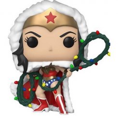 Колекційна фігурка Funko Pop! DC: Праздник: Чудо-женщина с светящимся лассо (FUN2549681)