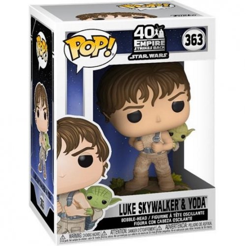 Коллекционная фигурка Funko Pop! Bobble: Звёздные Войны: Тренировка Люка с Йодой (FUN2549468) купить в Украине | Telemart фото