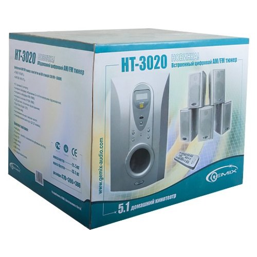 Купить Акустическая система Gemix HT-3020 Silver - цена в Харькове, Киеве, Днепре, Одессе
в интернет-магазине Telemart фото