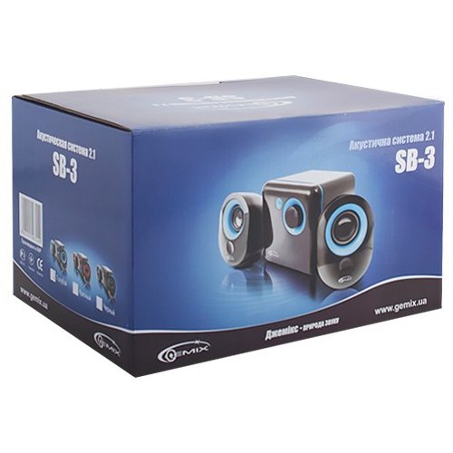 Купить Акустическая система Gemix SB-3 Blue - цена в Харькове, Киеве, Днепре, Одессе
в интернет-магазине Telemart фото