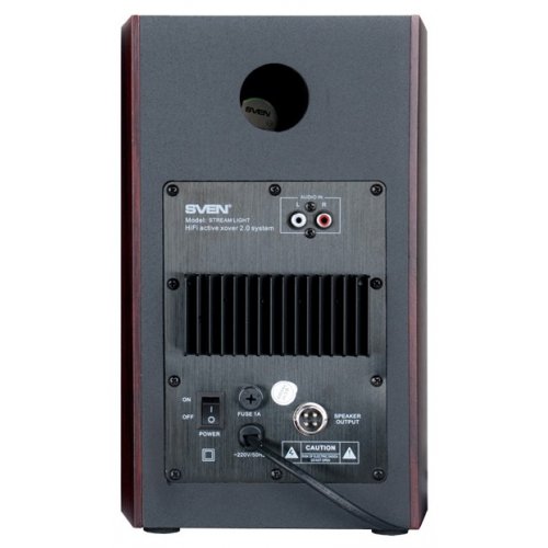 Акустическая система SVEN Stream Light Cherry купить в Украине: Киев, Днепр, Харьков, Одесса  | Низкая цена, отзывы, характеристики от TELEMART фото