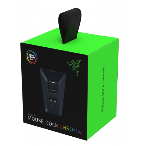 Купить Док-станция для зарядки мыши Razer Mouse Dock Chroma RGB (RC30-03050200-R3M1) Black - цена в Харькове, Киеве, Днепре, Одессе
в интернет-магазине Telemart фото