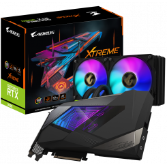 Видеокарта Gigabyte GeForce RTX 3080 XTREME WATERFORCE 10240MB (GV-N3080AORUSX W-10GD)
