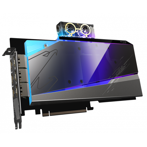 Продать Видеокарта Gigabyte GeForce RTX 3080 XTREME WATERFORCE WB 10240MB (GV-N3080AORUSX WB-10GD) по Trade-In интернет-магазине Телемарт - Киев, Днепр, Украина фото