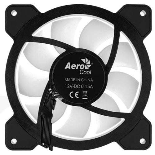 Кулер для корпуса Aerocool Mirage 12 ARGB купити з перевіркою сумісності: огляд, характеристики, ціна у Києві, Львові, Вінниці, Хмельницькому, Івано-Франківську, Україні | інтернет-магазин TELEMART.UA фото