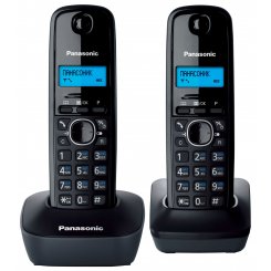 Радиотелефоны Panasonic KX-TG1612UAH Grey