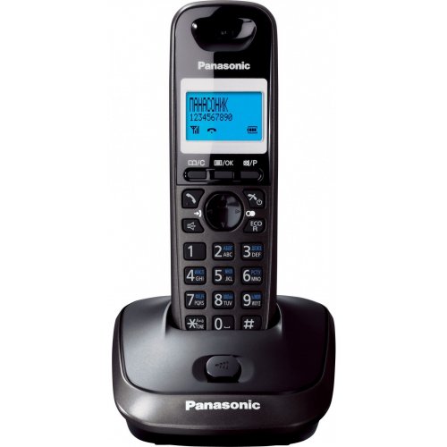 Купить Радиотелефоны Panasonic KX-TG2511UAT Titan - цена в Харькове, Киеве, Днепре, Одессе
в интернет-магазине Telemart фото