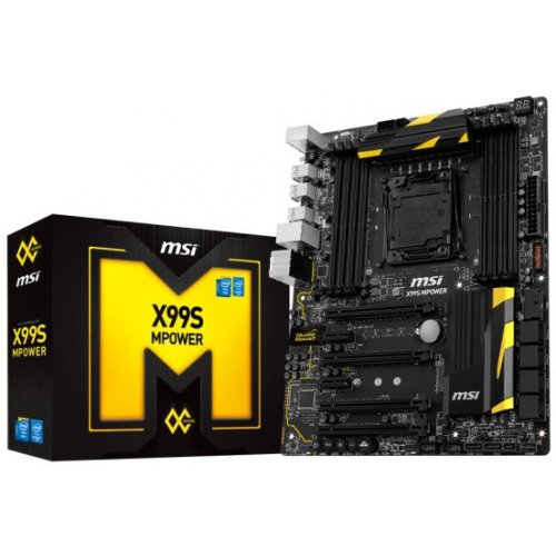 Продать Материнская плата MSI X99S MPOWER (s2011-3 Intel X99) по Trade-In интернет-магазине Телемарт - Киев, Днепр, Украина фото