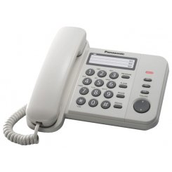 Провідний телефон Panasonic KX-TS2352UAW White