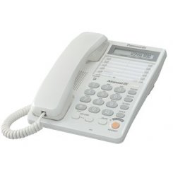 Провідний телефон Panasonic KX-TS2365UAW White