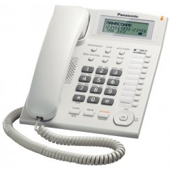Проводной телефон Panasonic KX-TS2388UAW White