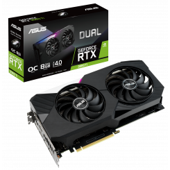 Фото Asus GeForce RTX 3060 Ti Dual OC 8192MB (DUAL-RTX3060TI-O8G)