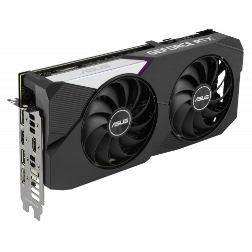 Фото Видеокарта Asus GeForce RTX 3060 Ti Dual OC 8192MB (DUAL-RTX3060TI-O8G)