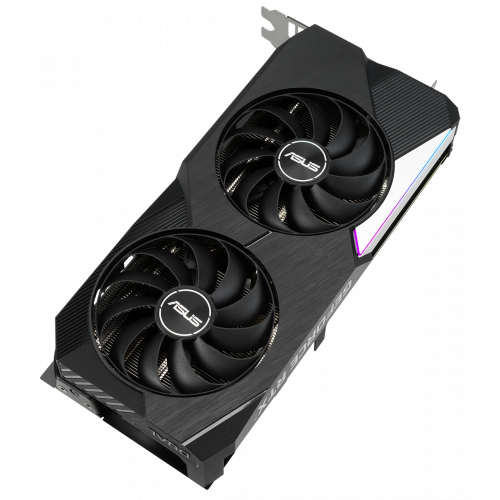 Фото Видеокарта Asus GeForce RTX 3060 Ti Dual OC 8192MB (DUAL-RTX3060TI-O8G)