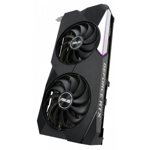 Фото Видеокарта Asus GeForce RTX 3060 Ti Dual OC 8192MB (DUAL-RTX3060TI-O8G)