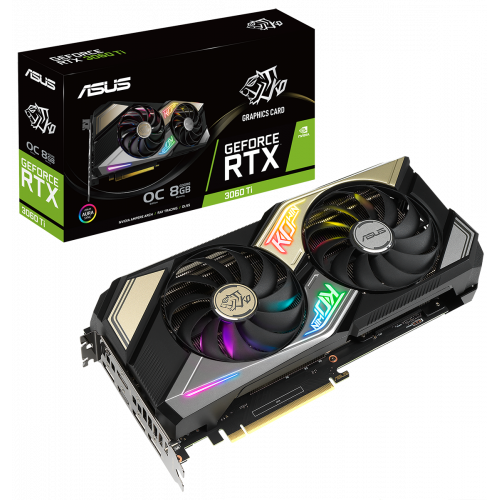 Продать Видеокарта Asus GeForce RTX 3060 Ti KO Gaming OC 8192MB (KO-RTX3060TI-O8G-GAMING) по Trade-In интернет-магазине Телемарт - Киев, Днепр, Украина фото