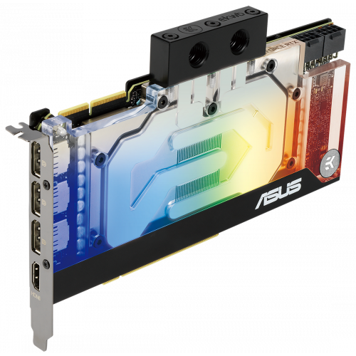 Продати Відеокарта Asus GeForce RTX 3080 EKWB 10240MB (RTX3080-10G-EK) за Trade-In у інтернет-магазині Телемарт - Київ, Дніпро, Україна фото