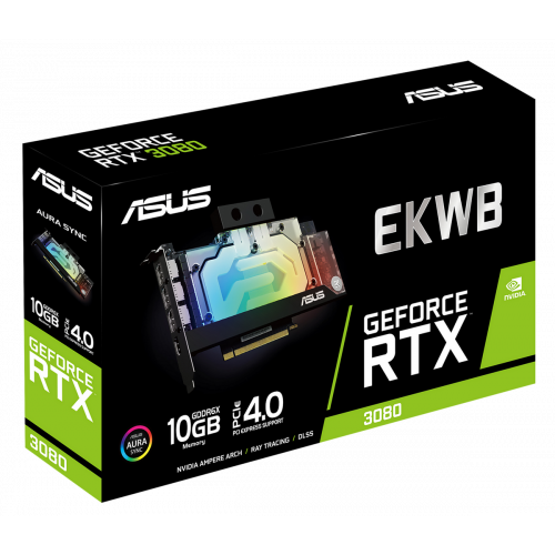 Продати Відеокарта Asus GeForce RTX 3080 EKWB 10240MB (RTX3080-10G-EK) за Trade-In у інтернет-магазині Телемарт - Київ, Дніпро, Україна фото