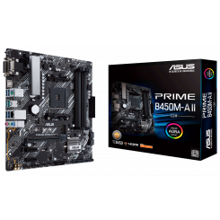 Материнська плата Asus PRIME B450M-A II/CSM (sAM4, AMD B450)