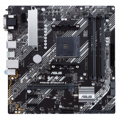 Продати Материнська плата Asus PRIME B450M-A II/CSM (sAM4, AMD B450) за Trade-In у інтернет-магазині Телемарт - Київ, Дніпро, Україна фото