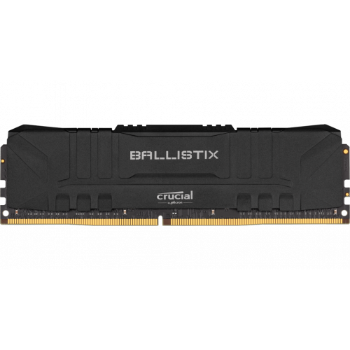 Photo RAM Crucial DDR4 8GB 2666Mhz Ballistix Black (BL8G26C16U4B)