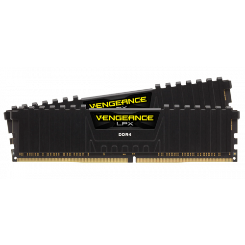 Photo RAM Corsair DDR4 32GB (2x16GB) 3600Mhz Vengeance LPX Black (CMK32GX4M2D3600C18)