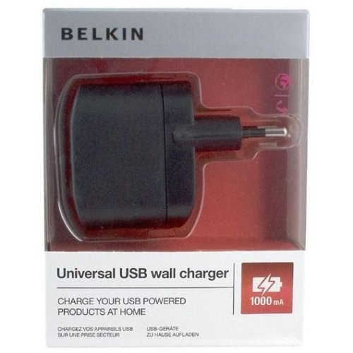 Купить Сетевое зарядное устройство Belkin Universal Wall Charger 1A (F8Z563) Black - цена в Харькове, Киеве, Днепре, Одессе
в интернет-магазине Telemart фото