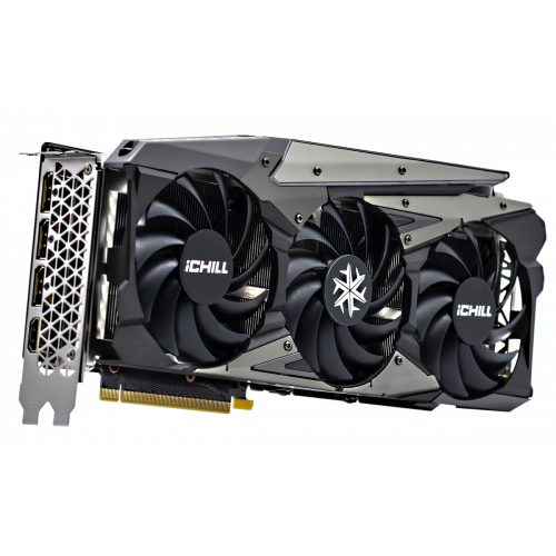 Продать Видеокарта Inno3D GeForce RTX 3060 Ti ICHILL X3 RED 8192MB (C306T3-08D6X-1671VA39) по Trade-In интернет-магазине Телемарт - Киев, Днепр, Украина фото