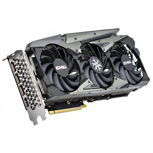 Продати Відеокарта Inno3D GeForce RTX 3060 Ti ICHILL X3 RED 8192MB (C306T3-08D6X-1671VA39) за Trade-In у інтернет-магазині Телемарт - Київ, Дніпро, Україна фото