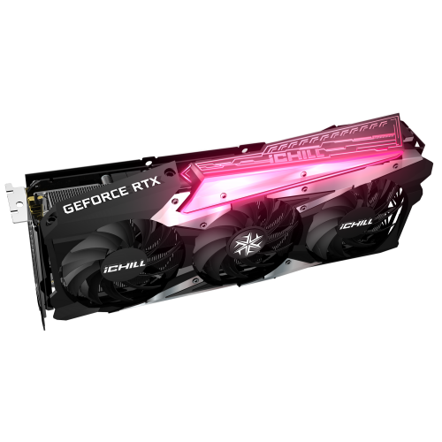 Продать Видеокарта Inno3D GeForce RTX 3060 Ti ICHILL X3 RED 8192MB (C306T3-08D6X-1671VA39) по Trade-In интернет-магазине Телемарт - Киев, Днепр, Украина фото