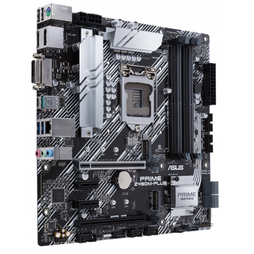Продать Материнская плата Asus PRIME Z490M-PLUS/CSM (s1200, Intel Z490) по Trade-In интернет-магазине Телемарт - Киев, Днепр, Украина фото