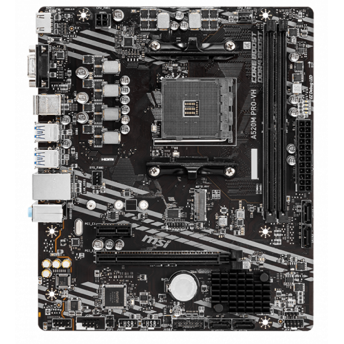 Photo Motherboard MSI A520M PRO-VH (sAM4, AMD A520)
