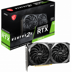 Видеокарта MSI GeForce RTX 3060 Ti VENTUS 2X OC 8192MB (RTX 3060 Ti VENTUS 2X OCV1)