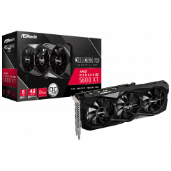 Видеокарта AsRock Radeon RX 5600 XT Challenger Pro OC 6144MB (RX5600XT CLP 6GO)
