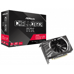 Видеокарта AsRock Radeon RX 5500 XT Challenger ITX 8192MB (RX5500XT CLI 8G)