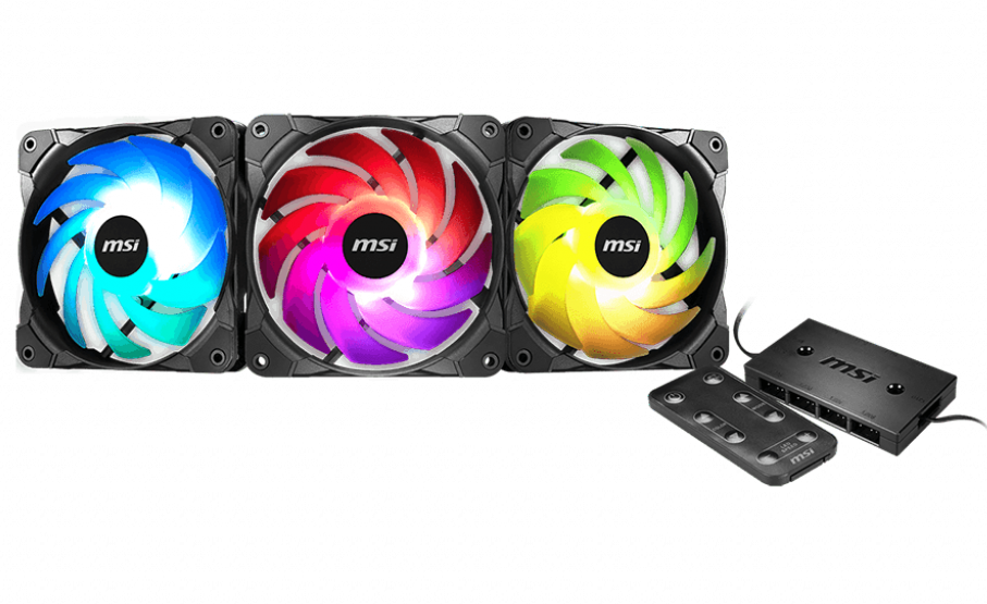 Msi mag max. Комплект вентиляторов MSI Rainbow 3xfans. MSI Rainbow 3xfans [306-7g09f02-w57]. MSI Rainbow Fan Pack. Вентилятор для корпуса MSI Max f12a-3.