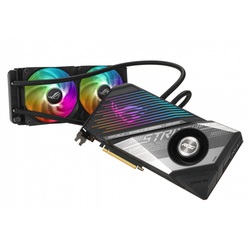 Продати Відеокарта Asus ROG Radeon RX 6900 XT STRIX LC OC 16384MB (ROG-STRIX-LC-RX6900XT-O16G-GAMING) за Trade-In у інтернет-магазині Телемарт - Київ, Дніпро, Україна фото