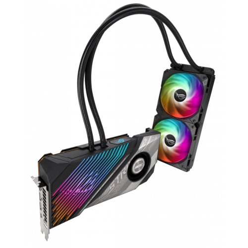 Продати Відеокарта Asus ROG Radeon RX 6900 XT STRIX LC OC 16384MB (ROG-STRIX-LC-RX6900XT-O16G-GAMING) за Trade-In у інтернет-магазині Телемарт - Київ, Дніпро, Україна фото