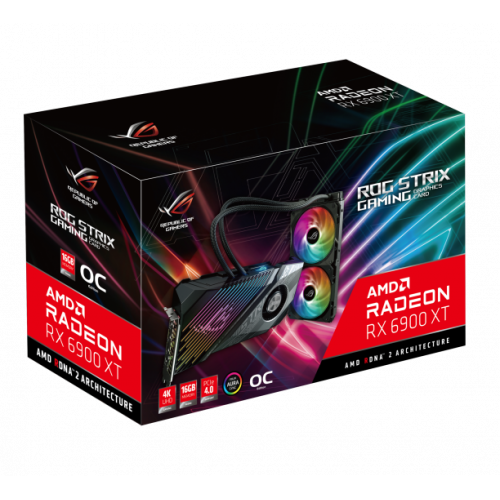 Продати Відеокарта Asus ROG Radeon RX 6900 XT STRIX LC OC 16384MB (ROG-STRIX-LC-RX6900XT-O16G-GAMING) за Trade-In у інтернет-магазині Телемарт - Київ, Дніпро, Україна фото