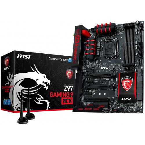 Продать Материнская плата MSI Z97 GAMING 9 ACK (s2011-3, Intel X99) по Trade-In интернет-магазине Телемарт - Киев, Днепр, Украина фото