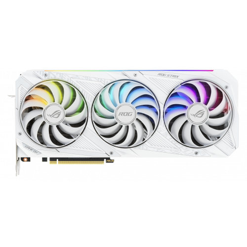 Продать Видеокарта Asus ROG GeForce RTX 3070 STRIX White 8192MB (ROG-STRIX-RTX3070-8G-WHITE) по Trade-In интернет-магазине Телемарт - Киев, Днепр, Украина фото