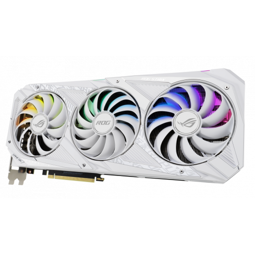 Продать Видеокарта Asus ROG GeForce RTX 3070 STRIX White 8192MB (ROG-STRIX-RTX3070-8G-WHITE) по Trade-In интернет-магазине Телемарт - Киев, Днепр, Украина фото