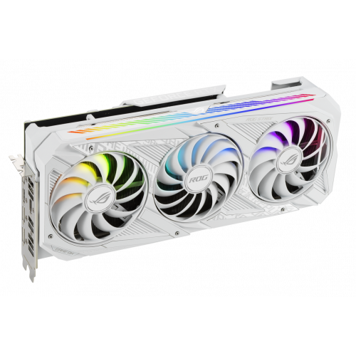 Продать Видеокарта Asus ROG GeForce RTX 3070 STRIX White 8192MB (ROG-STRIX-RTX3070-8G-WHITE) по Trade-In интернет-магазине Телемарт - Киев, Днепр, Украина фото