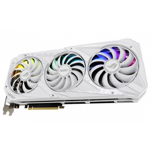Продать Видеокарта Asus ROG GeForce RTX 3070 STRIX White 8192MB (ROG-STRIX-RTX3070-8G-WHITE) по Trade-In интернет-магазине Телемарт - Киев, Днепр, Украина фото