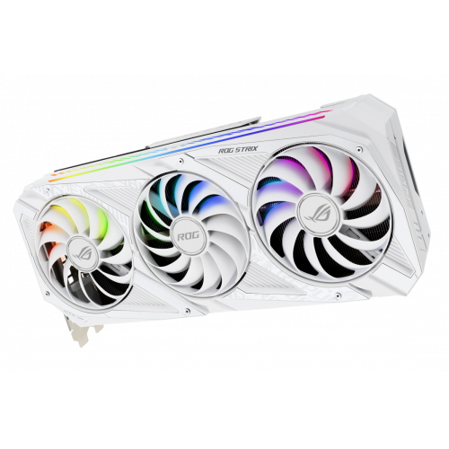 Продать Видеокарта Asus ROG GeForce RTX 3070 STRIX White 8192MB (ROG-STRIX-RTX3070-8G-WHITE) по Trade-In интернет-магазине Телемарт - Киев, Днепр, Украина фото