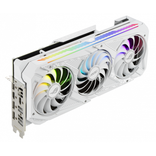 Продать Видеокарта Asus ROG GeForce RTX 3070 STRIX White 8192MB (ROG-STRIX-RTX3070-8G-WHITE) по Trade-In интернет-магазине Телемарт - Киев, Днепр, Украина фото