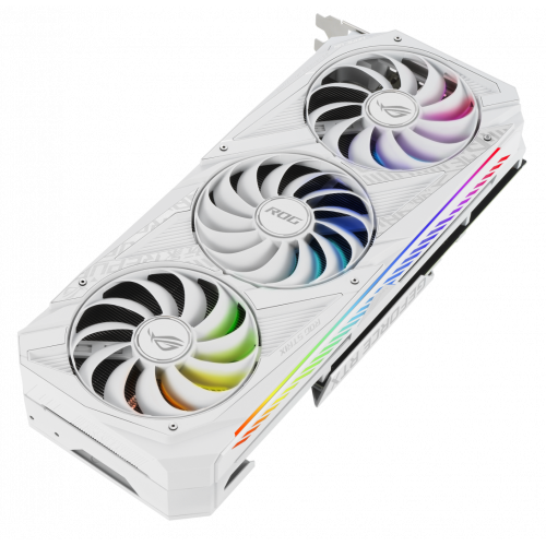 Продать Видеокарта Asus ROG GeForce RTX 3070 STRIX White 8192MB (ROG-STRIX-RTX3070-8G-WHITE) по Trade-In интернет-магазине Телемарт - Киев, Днепр, Украина фото