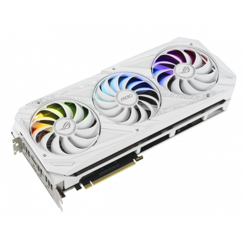 Продать Видеокарта Asus ROG GeForce RTX 3070 STRIX White 8192MB (ROG-STRIX-RTX3070-8G-WHITE) по Trade-In интернет-магазине Телемарт - Киев, Днепр, Украина фото